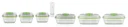 Hand vacuum sealer set, 9 pieces