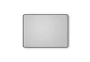 Wall mirror "Black Living" - 80 x 60 cm - Bathroom mirror with high-quality and robust aluminum frame