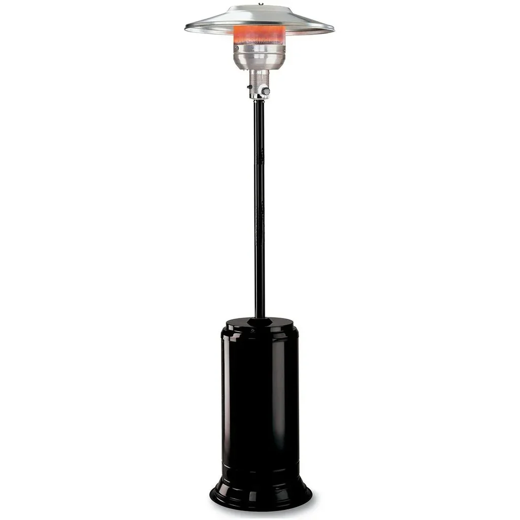 Soleado Patio Heater - Powder-Coated Steel - Black - THG14000