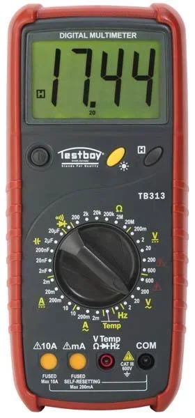 Digital multimeter TB 313 according to IEC/EN 61010-1 (DIN VDE 0411)