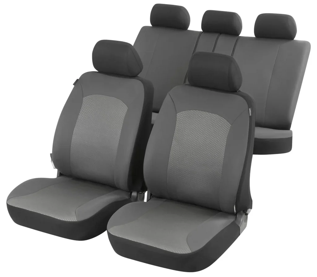 Car seat covers ZIPP IT Premium Manhay complete set with zipper system