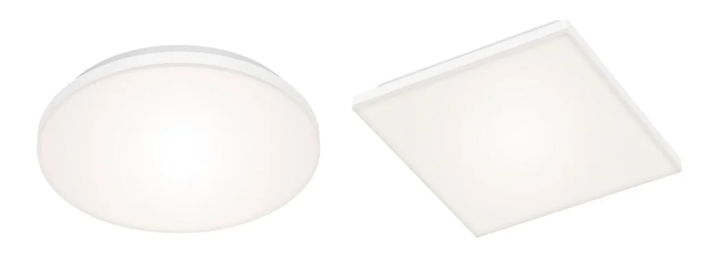 Frameless LED panel, square, 29.5 cm, 12 watts, white