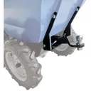 Trailer hitch for mini dumper