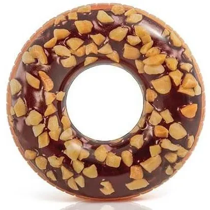 Inflatable chocolate doughnuts