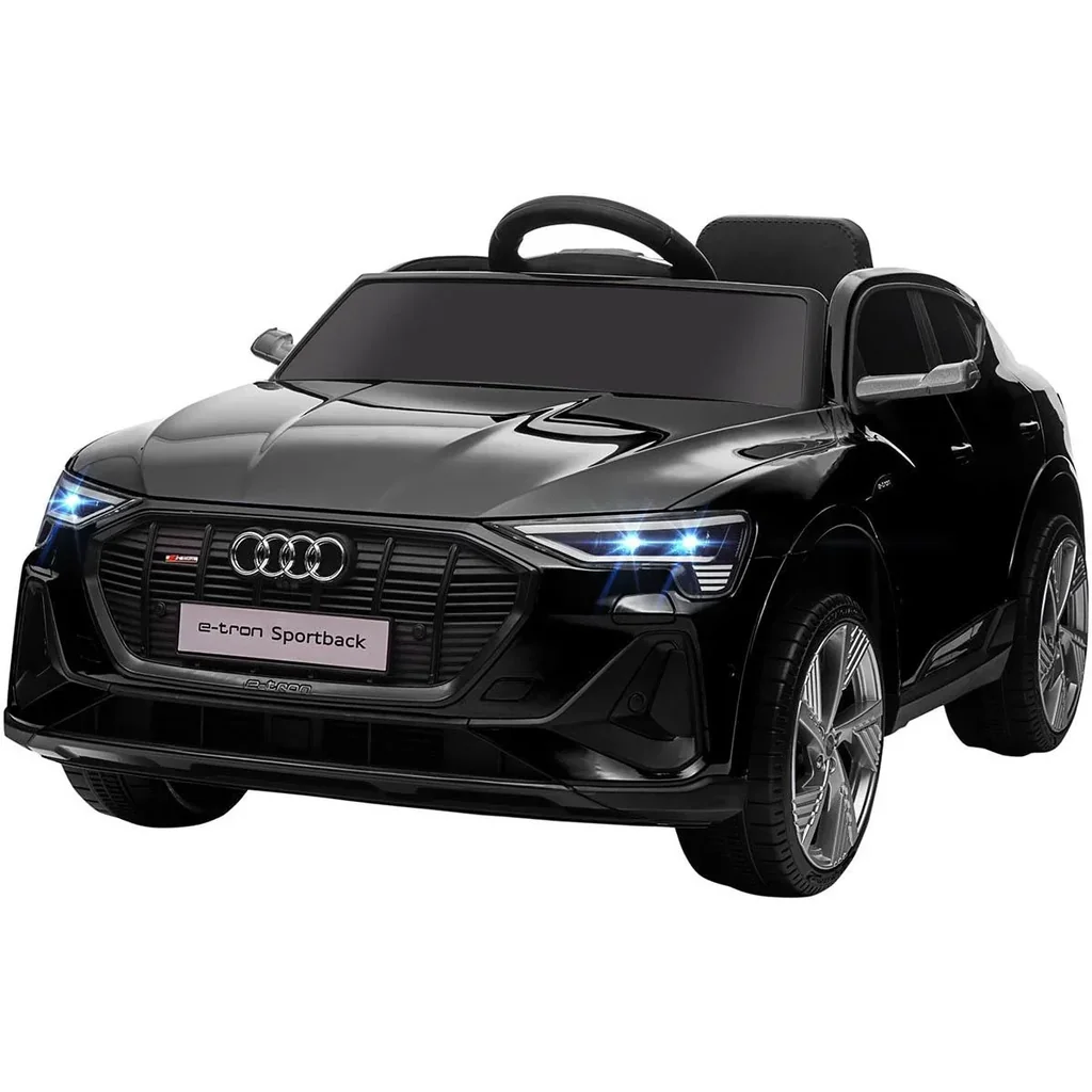 Children's car electric 3 speeds with remote control from 3 years plastic metal black 108 x 60 x 47 cm