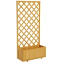 Planter with trellis