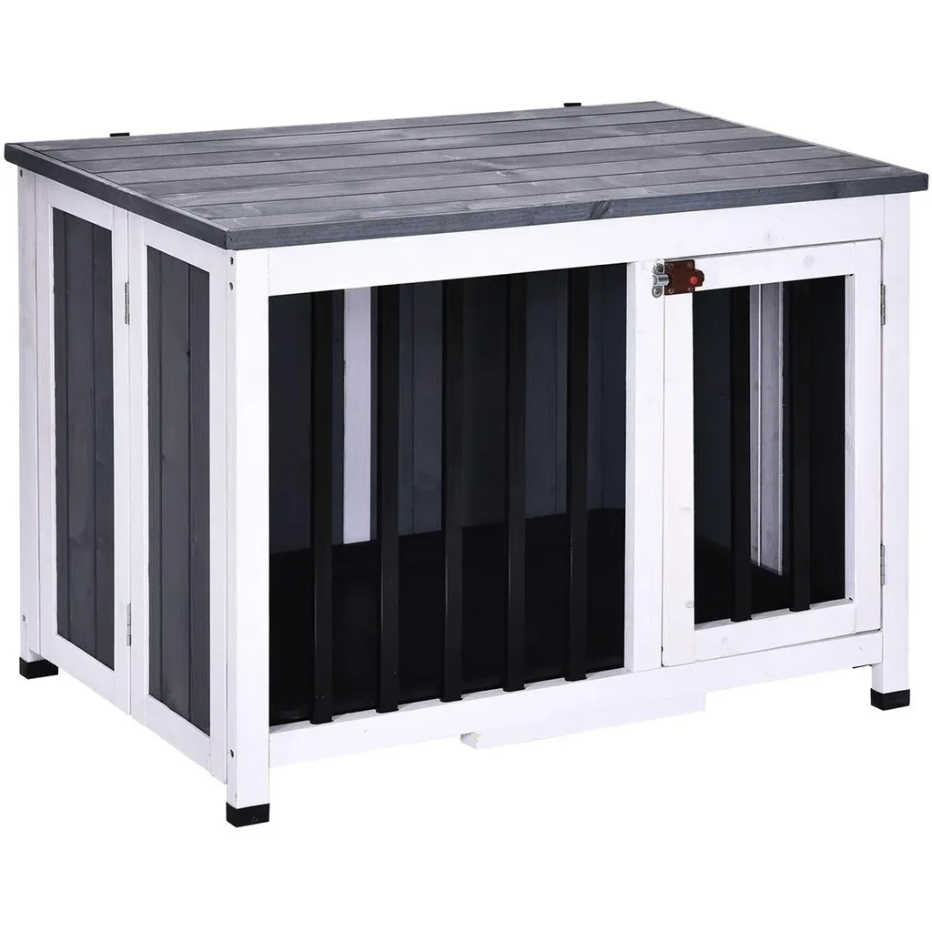 Foldable dog cage