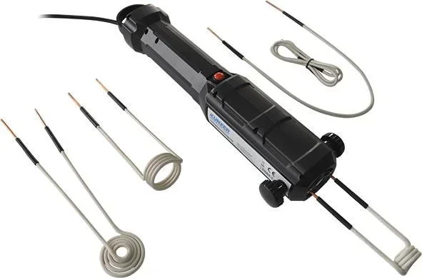Induction heater with 5-piece accessory set