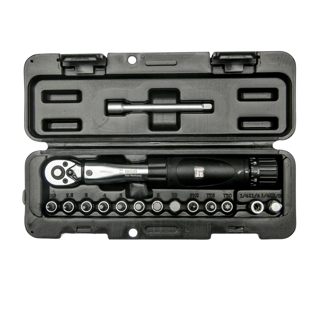 Bicycle torque wrench - 2 - 24 Nm - 15 pieces