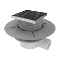 Vloerafvoer voor douche-element, horizontaal