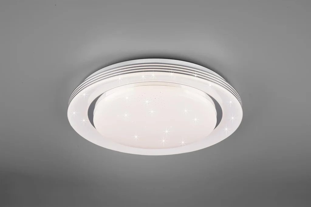 LED ceiling light ATRIA, 22 W, 200 lm, dimmable including remote control, color white