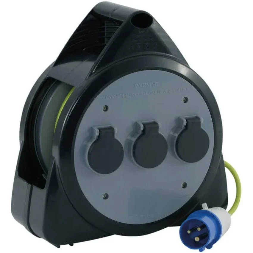 3-fold CEE cable drum