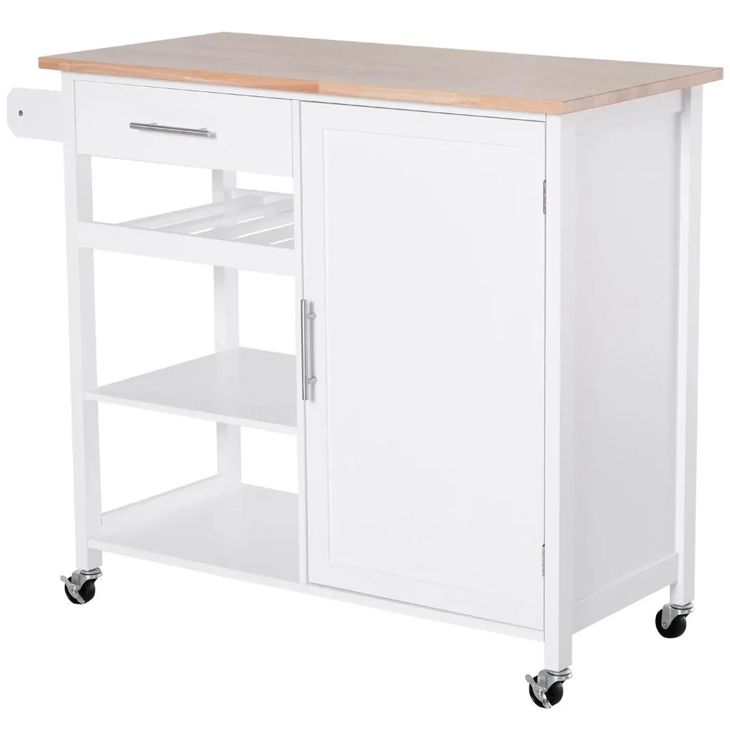 Kitchen trolley with drawer