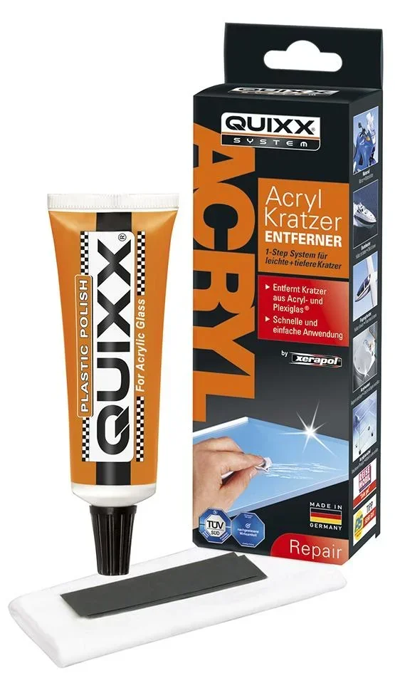 Acrylic glass scratch remover