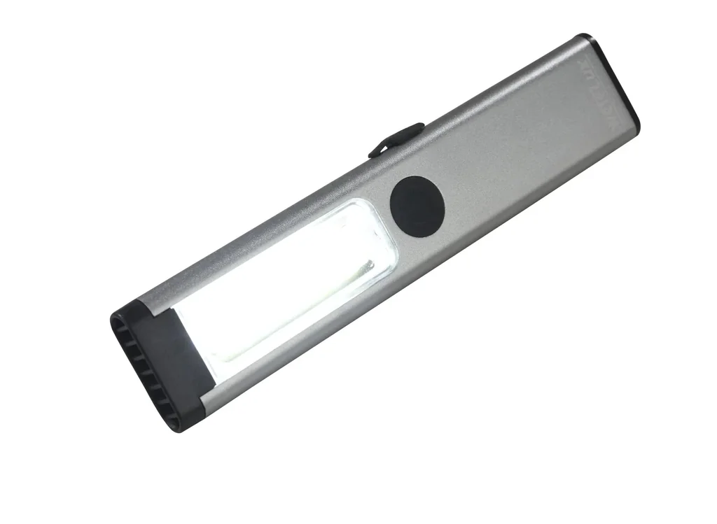 Rechargeable work light, ultra-thin, 120 lumens, dimmable, 3 light modes