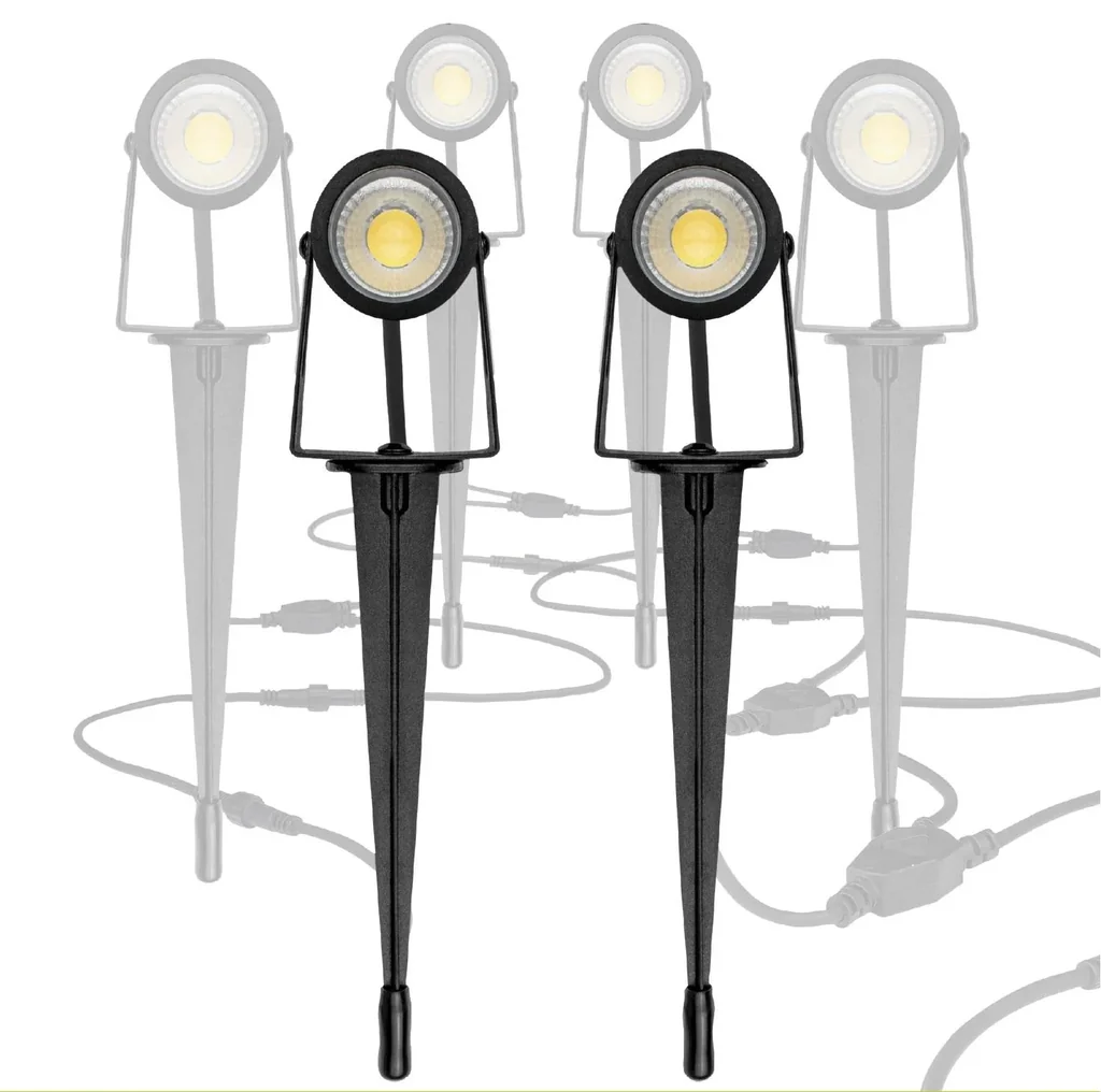 Extension set with 2 lights