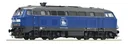 Diesel locomotive 218 054 of the Railway Construction and Operating Company Pressnitztalbahn mbH