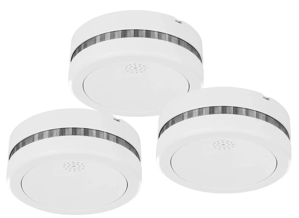10-year smoke detector including lithium battery, VdS certified