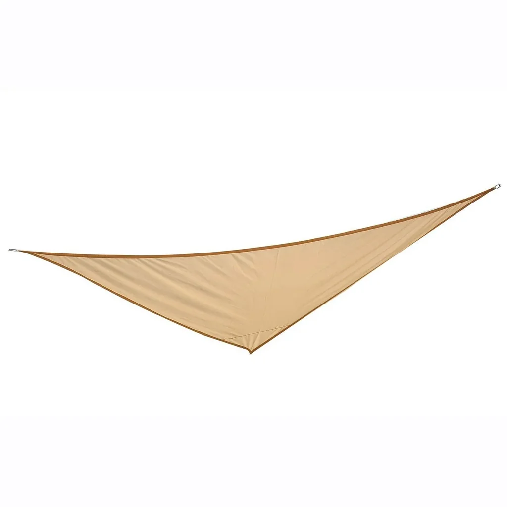 Sun sail triangles polyester sand 6x6x6m
