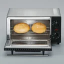 Mini oven - 800 watts - black/silver