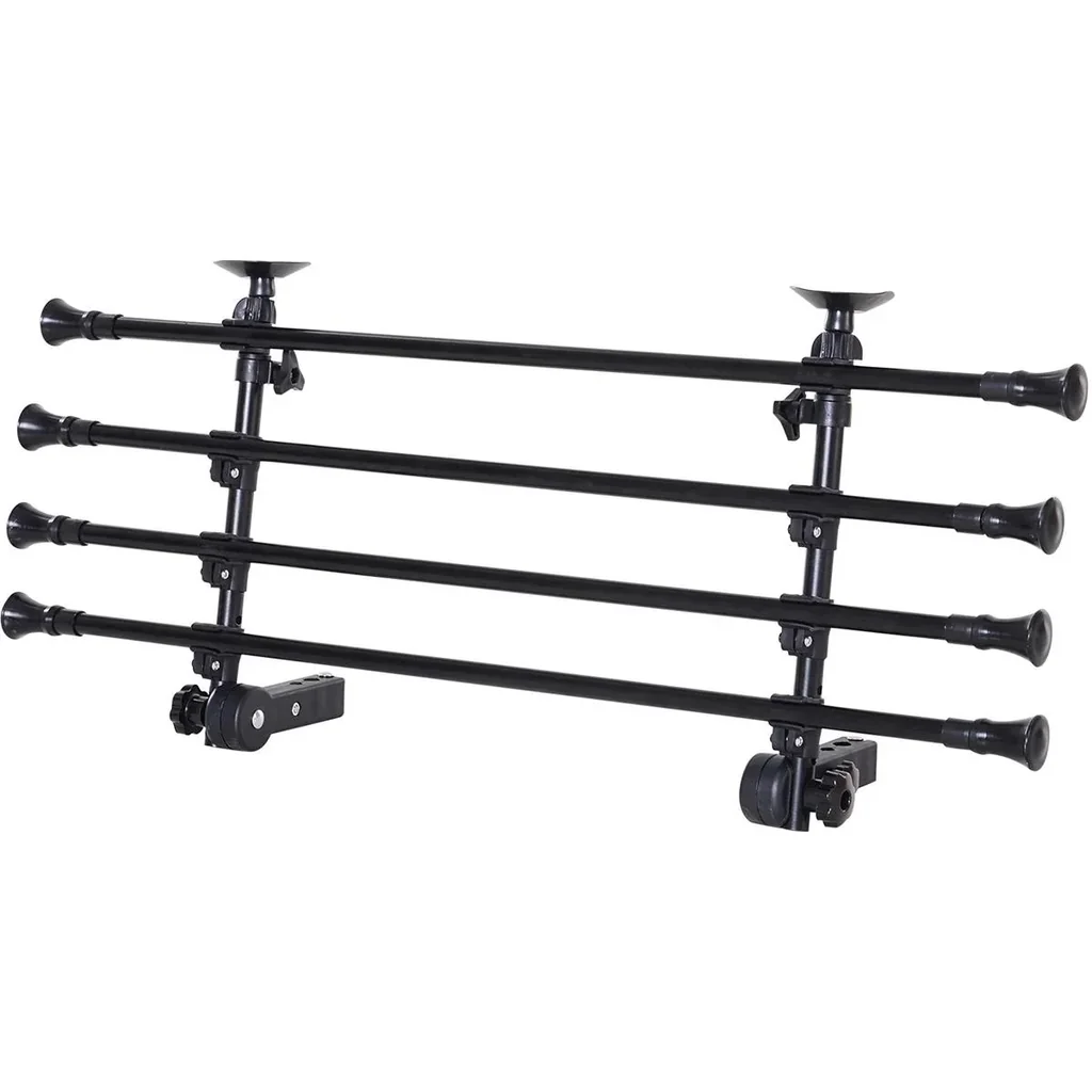Adjustable black dog guard