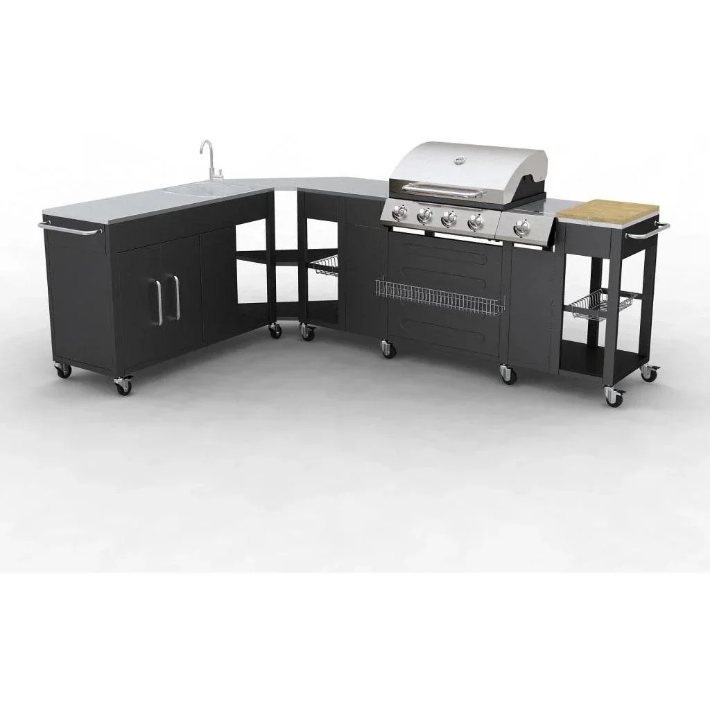 Missouri 4-burner outdoor kitchen