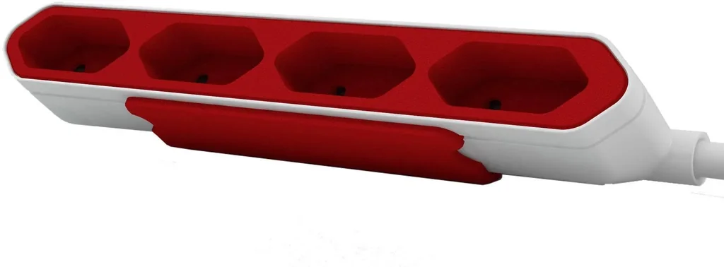 Power Bar power strip with 4 Euro sockets