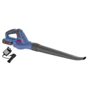 Accu-bladblazer "LB 18-201-05" met accu en lader