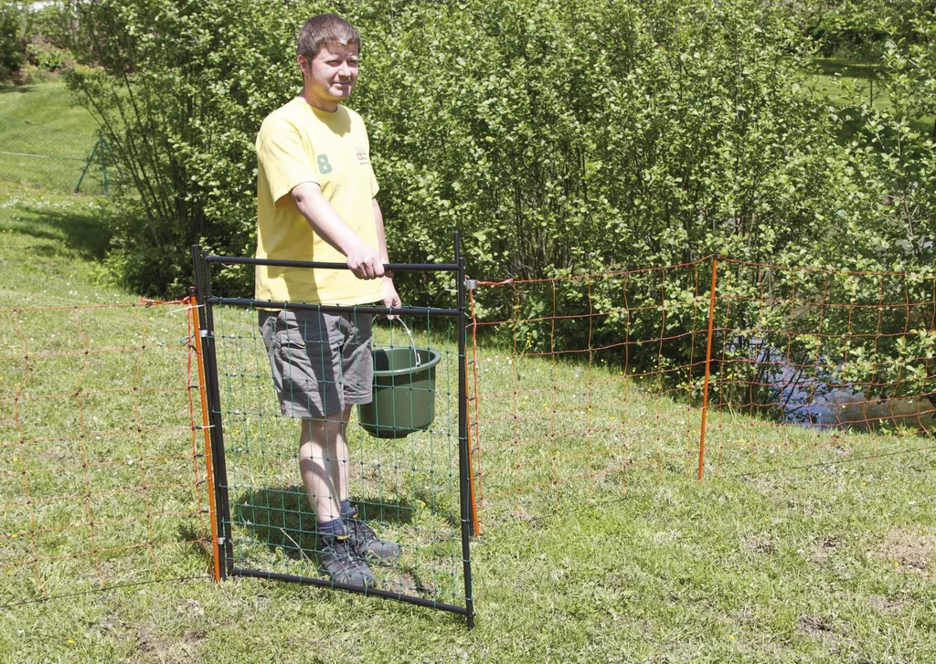 Gate for sheep net, 90 cm