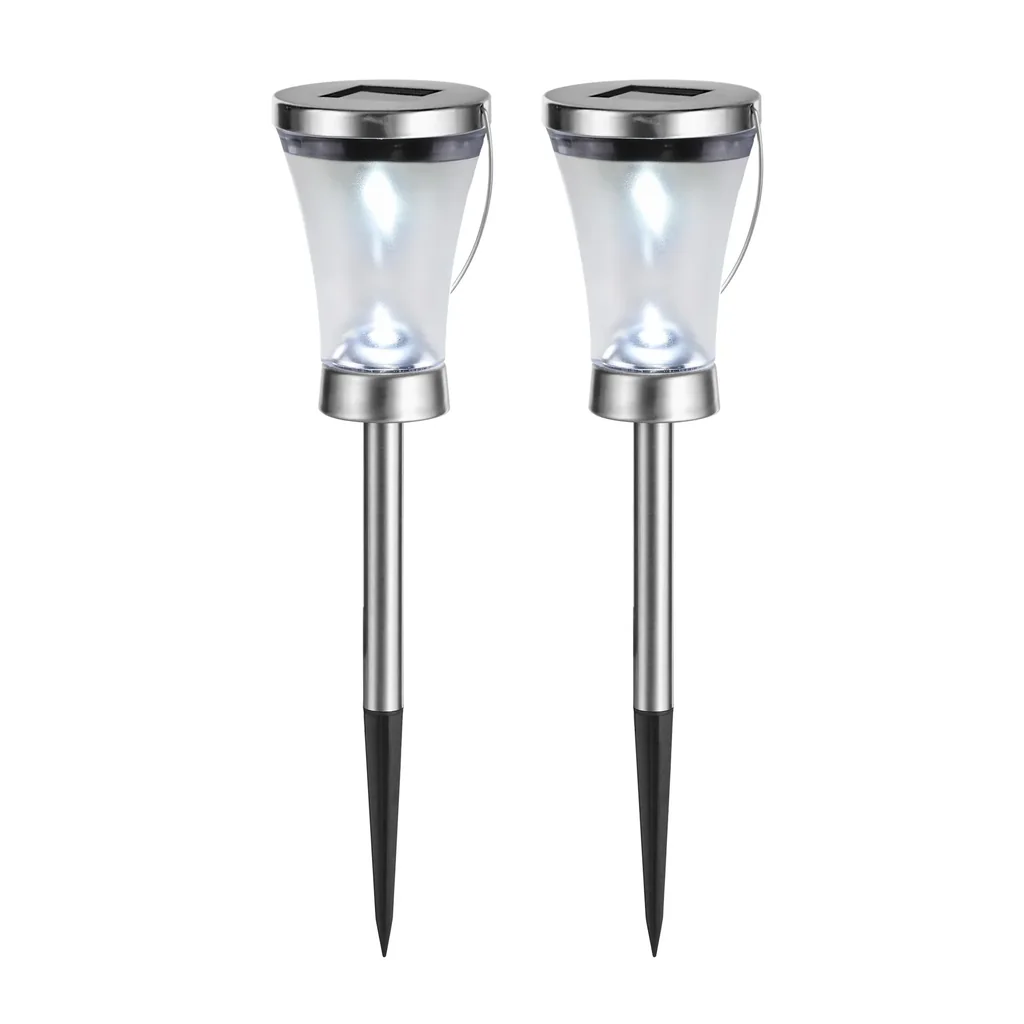 LED Solarlampe 3in1, 2er Set