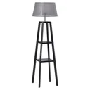 Floor lamp floor lamp shelf levels
