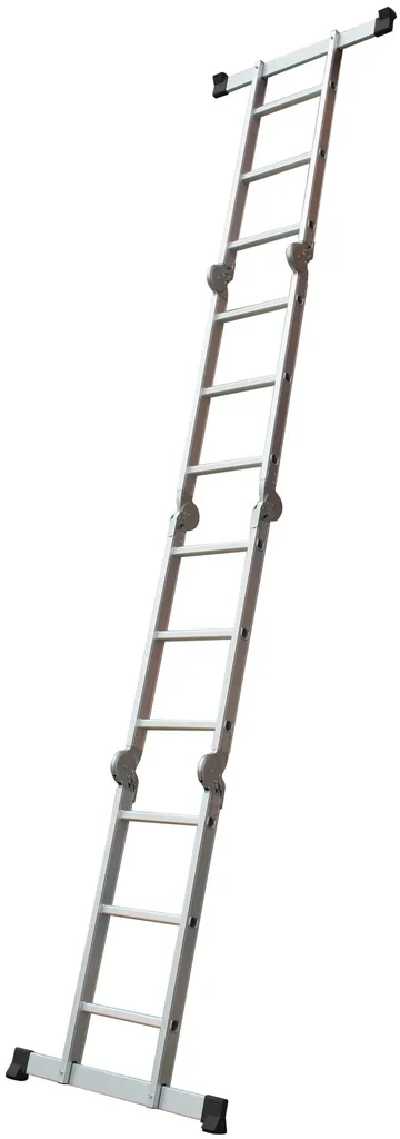 Aluminum multi-purpose ladder 4x3 rungs 7 in 1