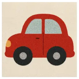 Kindertapijt Auto afbeelding