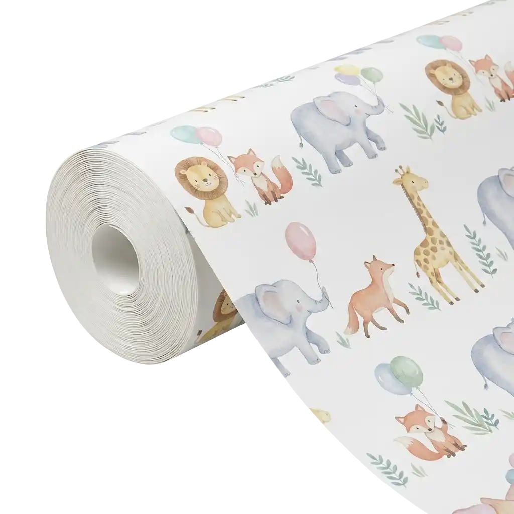 Behang voor babykamer afbeelding