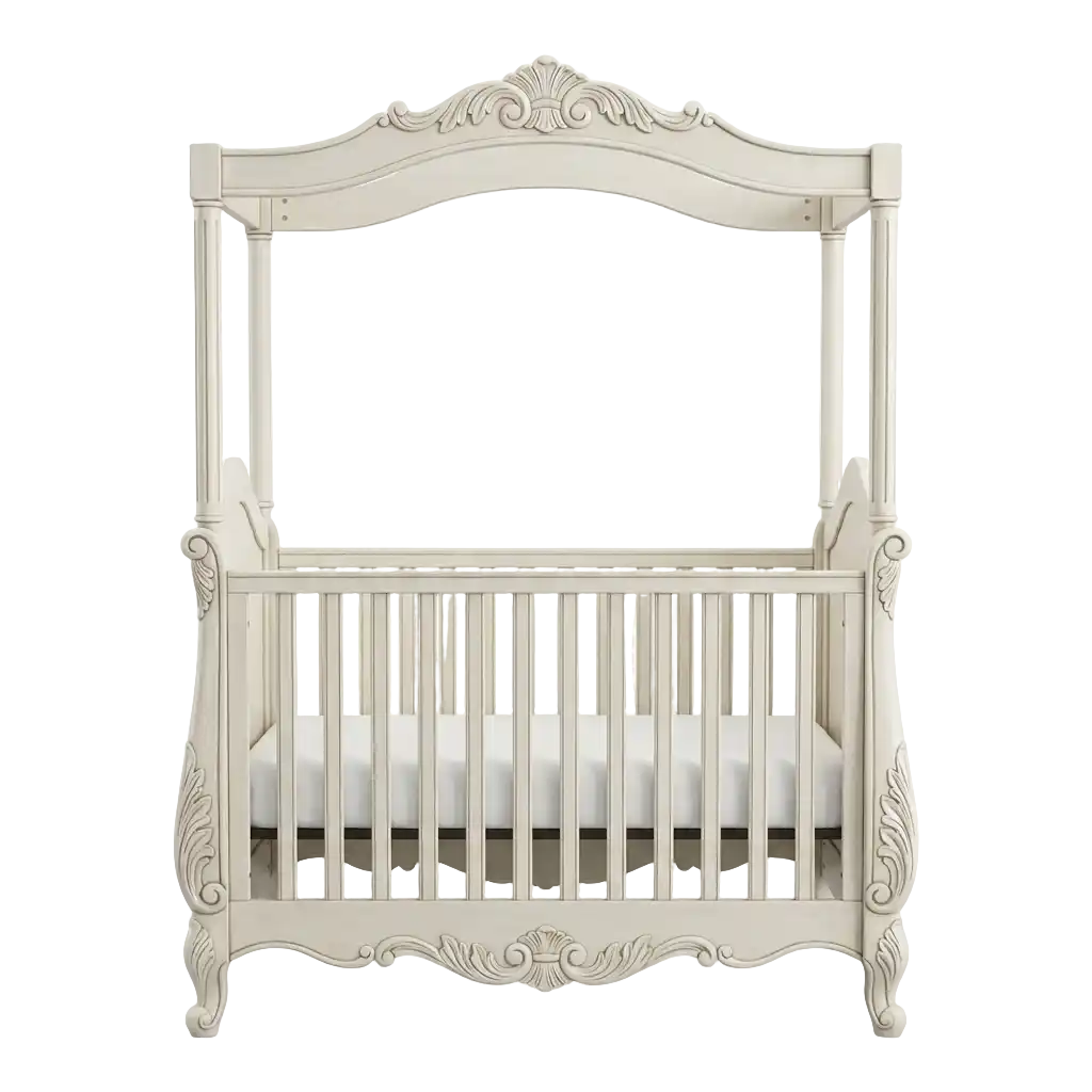 romantische babykamermeubels afbeelding