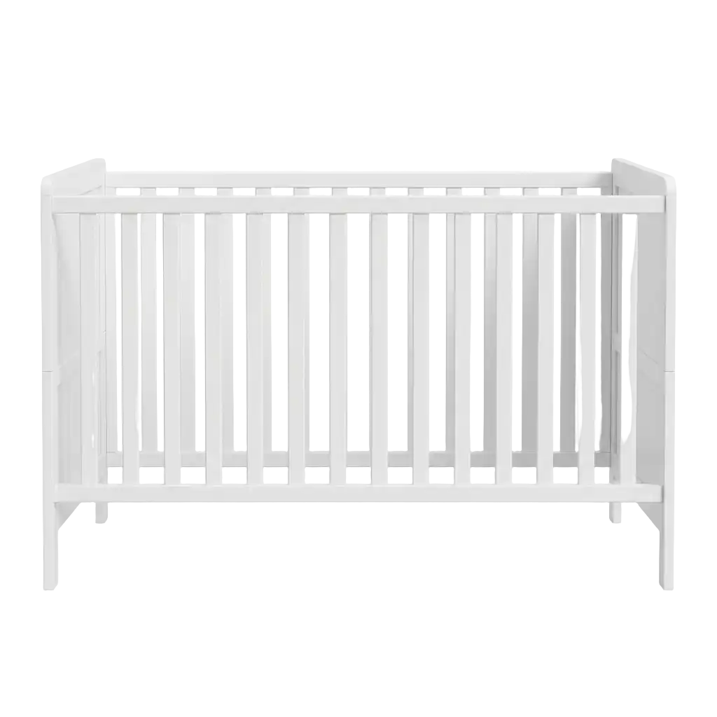 Babykamer in het wit afbeelding
