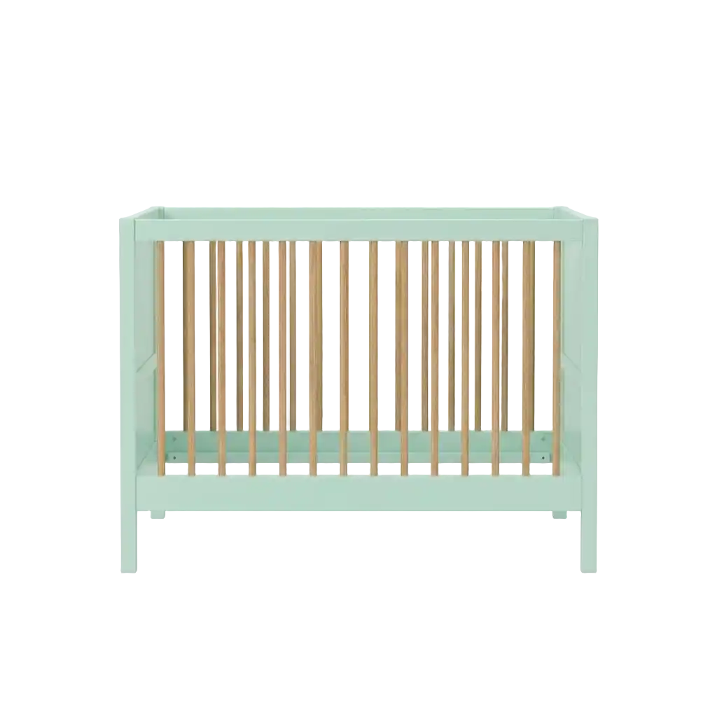 Babykamer in mint afbeelding