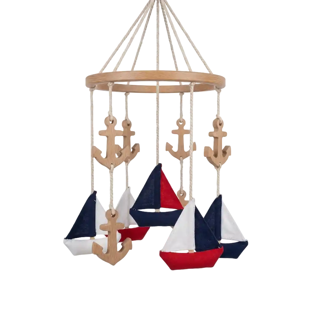 Babykamer maritiem afbeelding