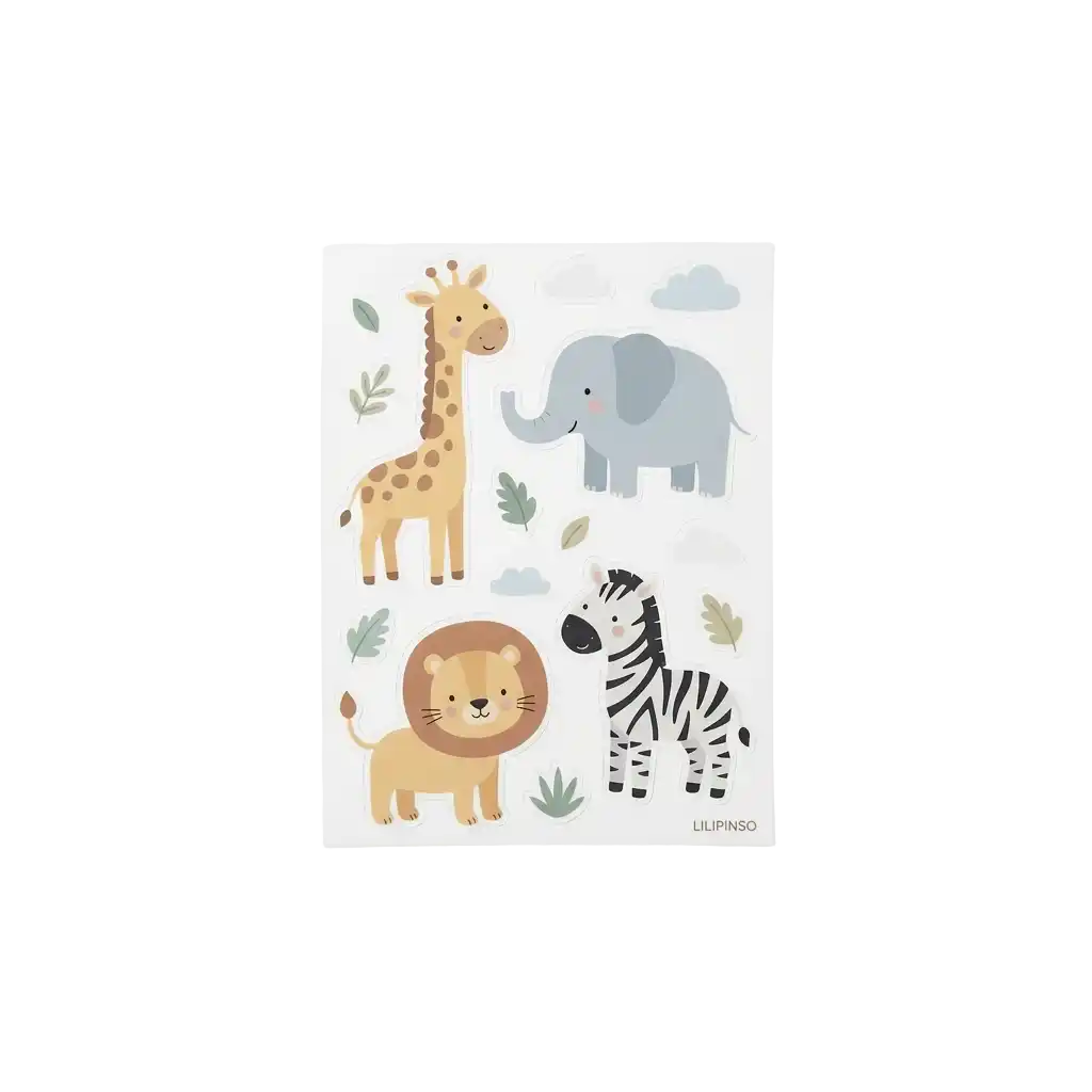 Lilipinso muurstickers afbeelding