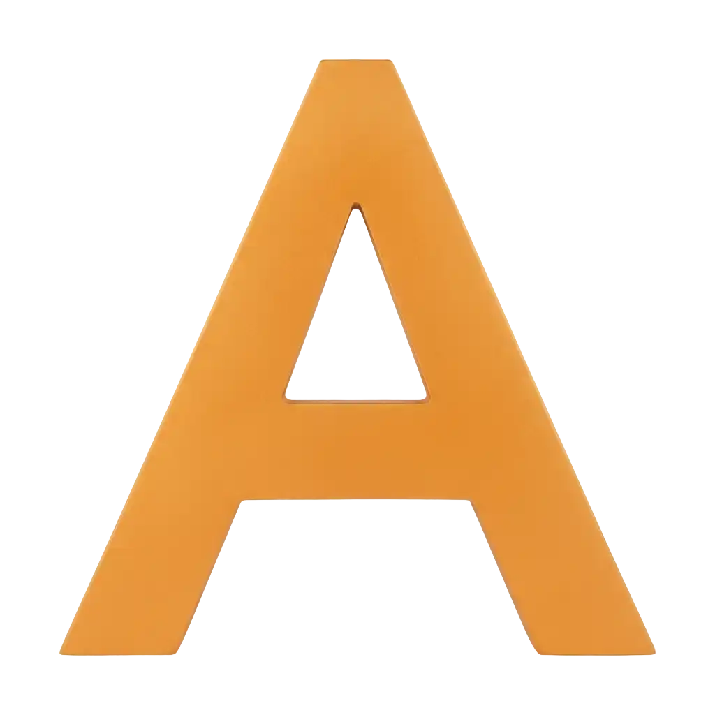 gouden tekens / oranje afbeelding