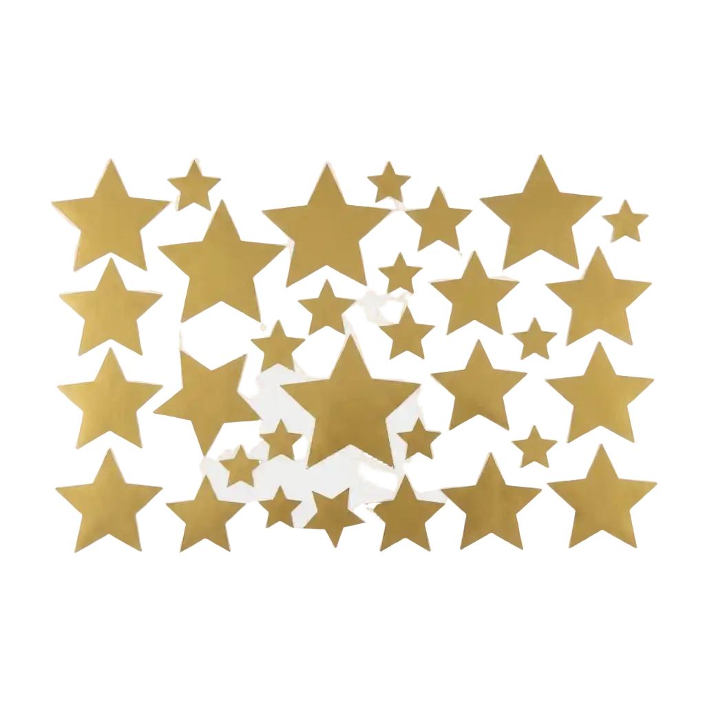 gouden sterren / naturel afbeelding