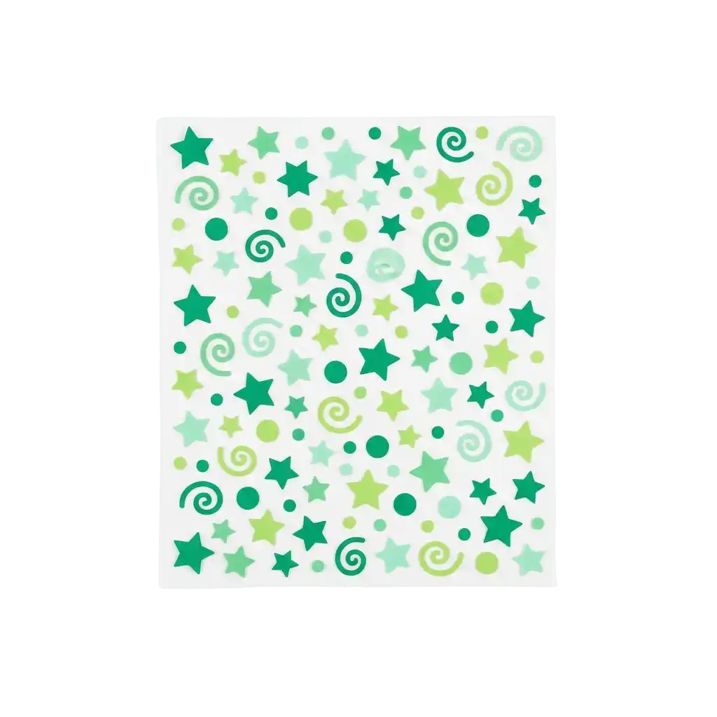 Confetti magisch groen afbeelding
