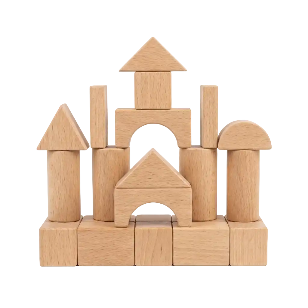 Houten speelgoed peuter afbeelding