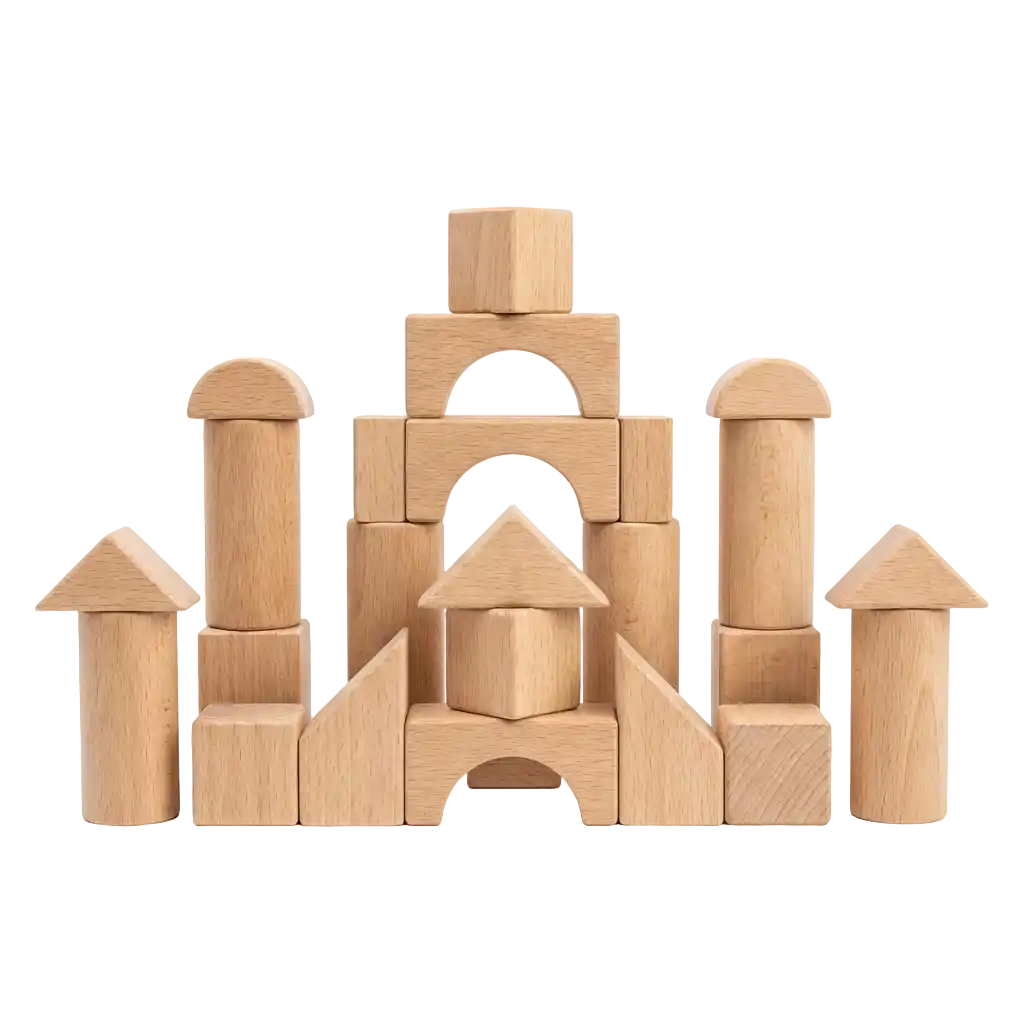 alle houten speelgoed afbeelding