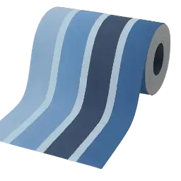 blauw gestreept behang afbeelding