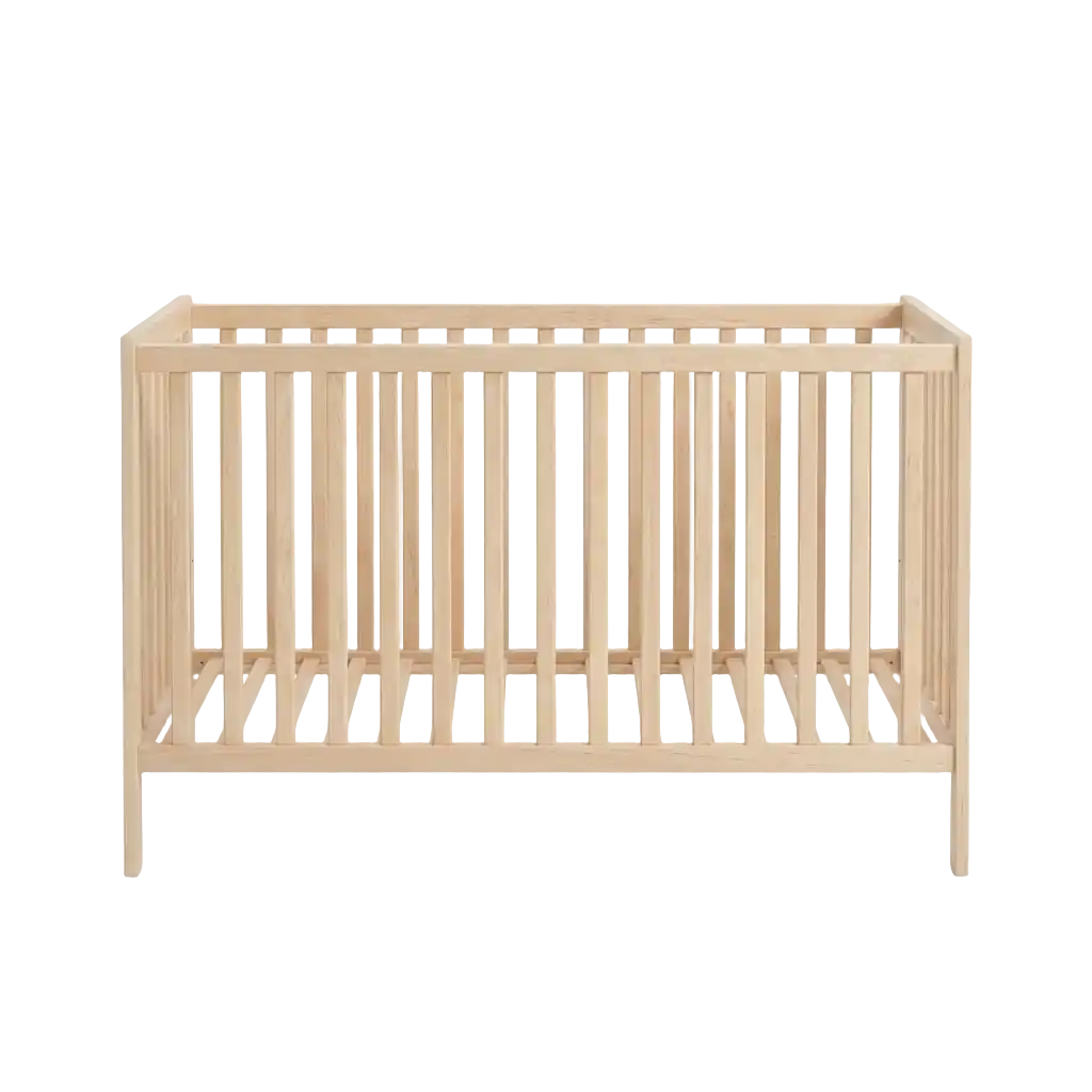 Babybed hout natuur afbeelding