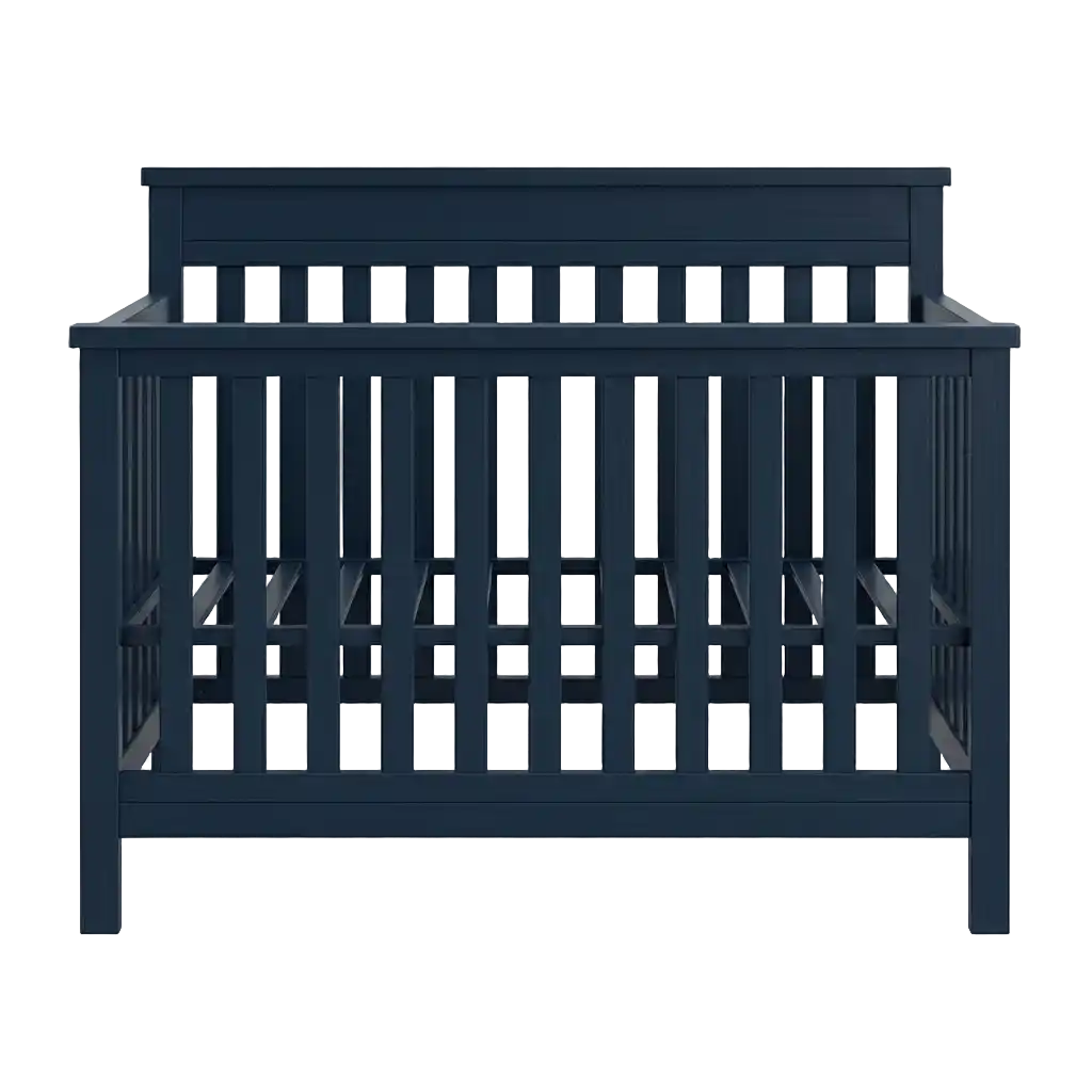 Babybed Donkerblauw afbeelding