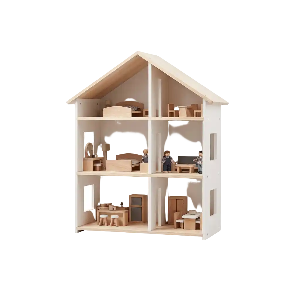 Kids Concept Poppenhuis afbeelding