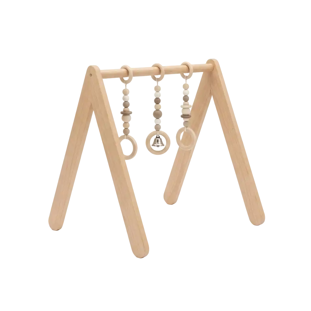Houten speeltrapezium afbeelding