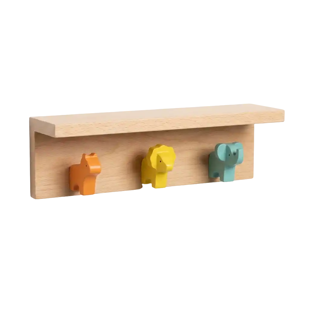 Wandrek met garderobe afbeelding
